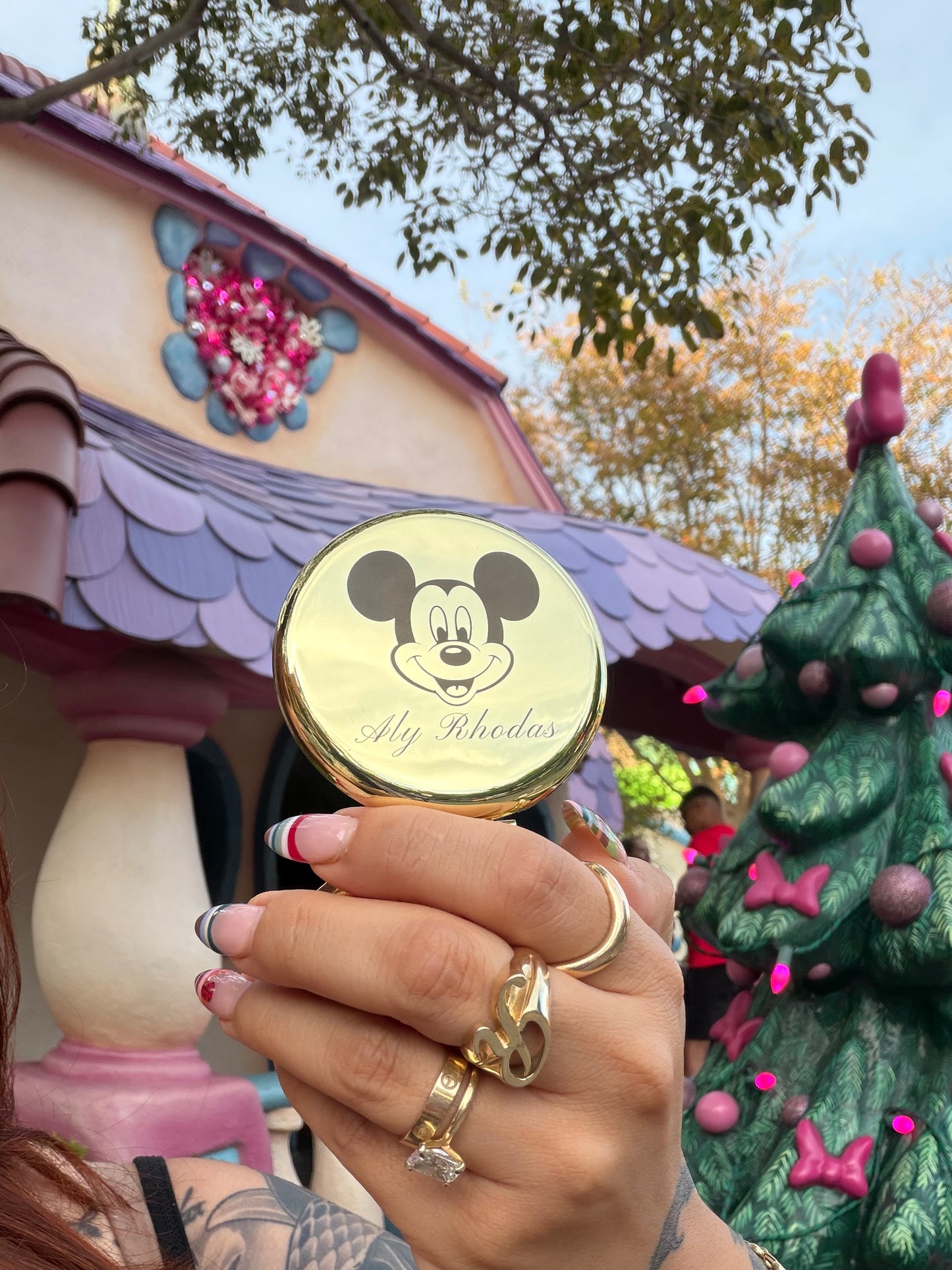 CUSTOM NAME MM MIRROR (GOLD)