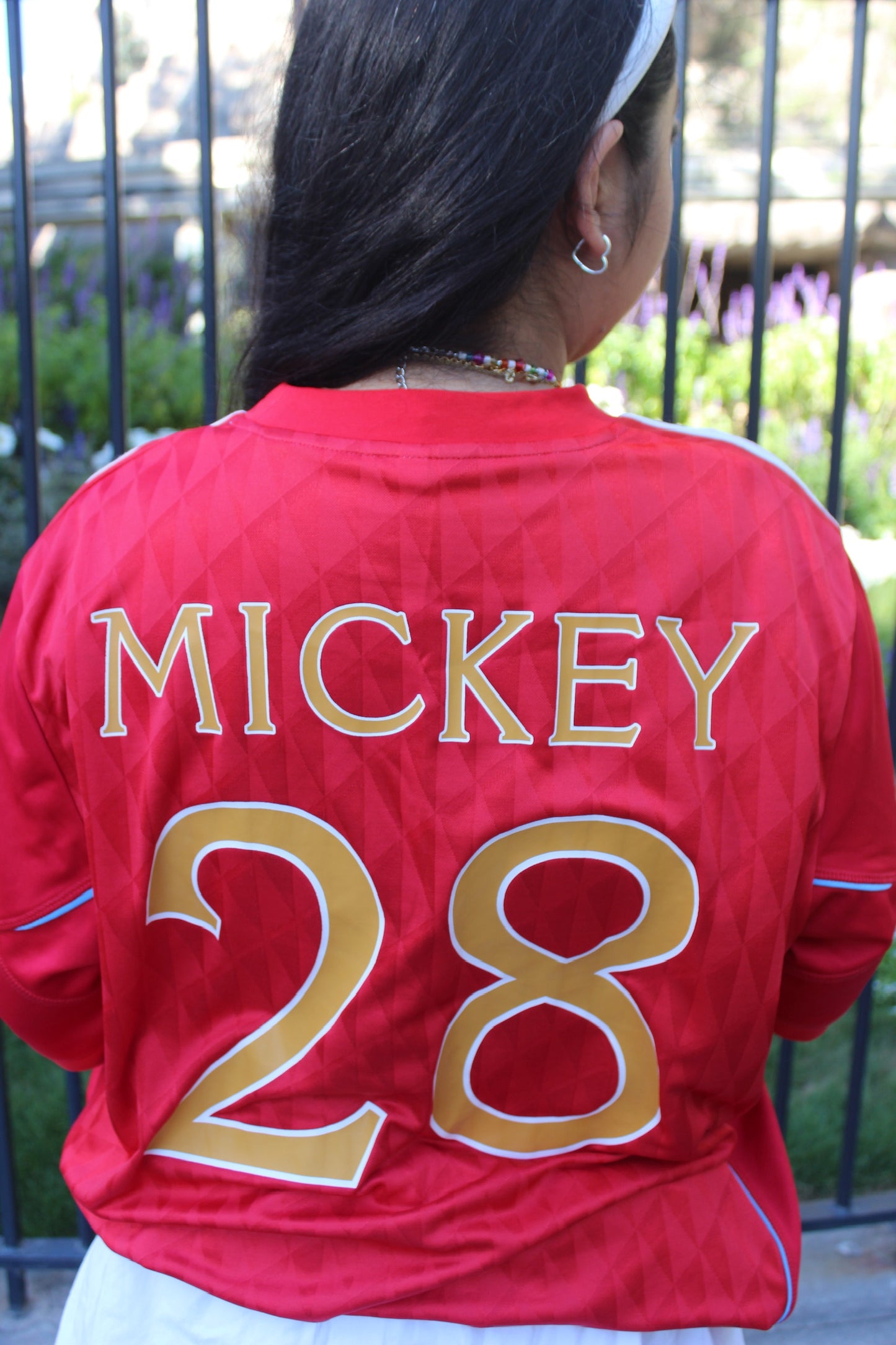 "WDW" SOCCER JERSEY (RED)