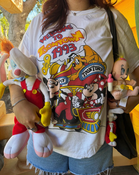 WELCOME TO TOONTOWN ADULT TEE