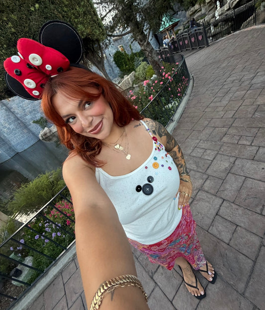 BUTTON MM TANK TOP
