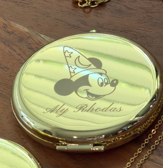 CUSTOM NAME SORCERER MM (HAT) MIRROR (GOLD)