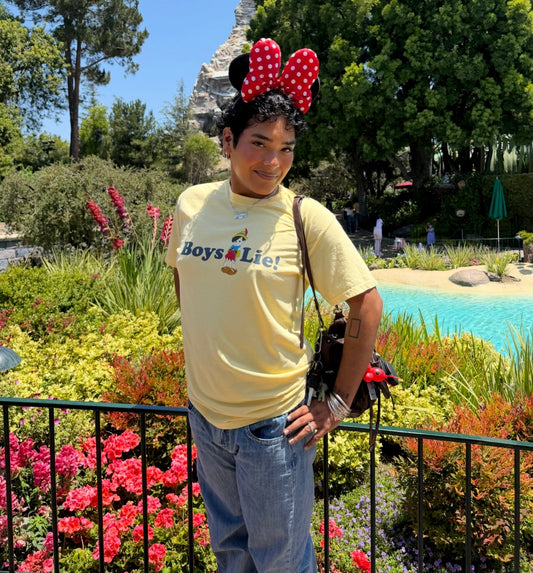 BOYS LIE! ADULT TEE