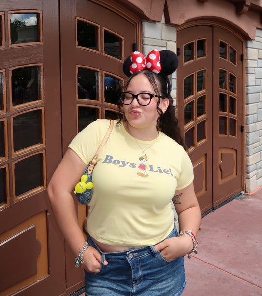 BOYS LIE! WOMEN BABY TEE