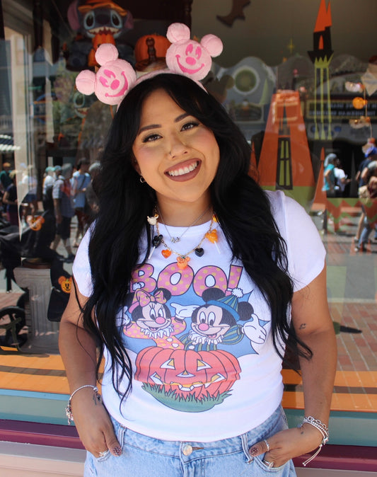 BOO! WOMENS BABY RIB TEE