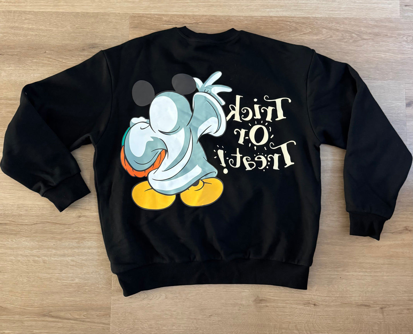 TRICK OR TREAT MM CREWNECK (BLACK) (PREORDER)