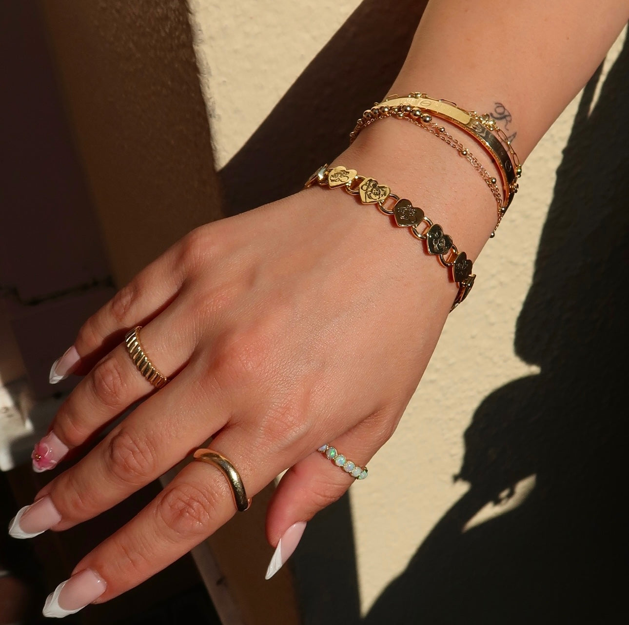 LOVERS NECKLACE + BRACELET SET