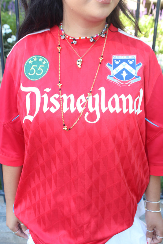 D LAND SOCCER JERSEY (RED)