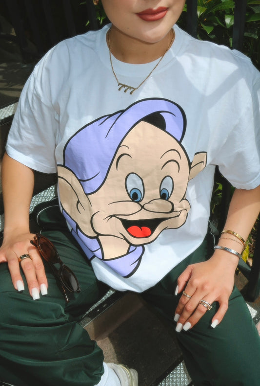 BIG FACE SILLY DWARF T SHIRT